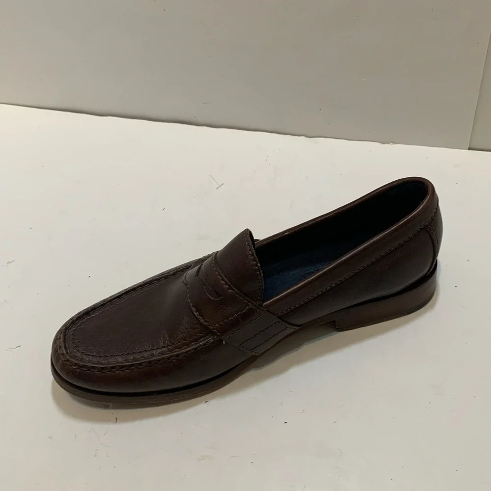 Cole Haan Men's Brown Leather Loafers